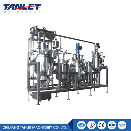 加熱還流抽出濃縮トライアルユニ